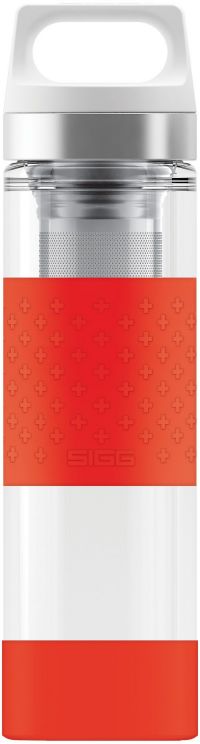 SIGG Sigg 0.4l Hot And Cold Red Glass