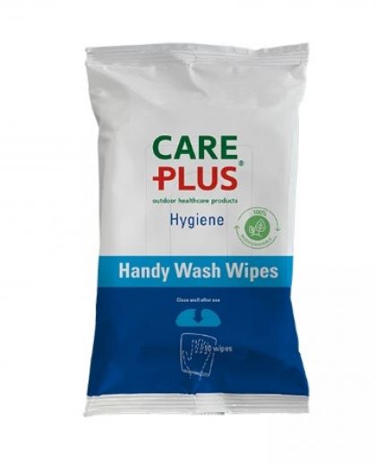 10x Care Plus Handy Wash Wipes
