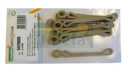 10x Vouwwagen Elastiek