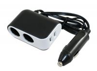 12v Stekker + 2x Usb + 2x 12v