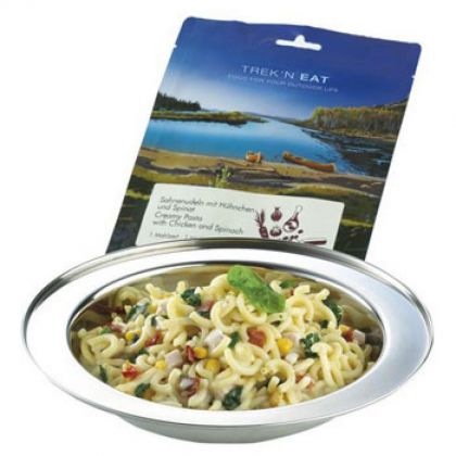 150gr Pasta Met Kip En Spinazie