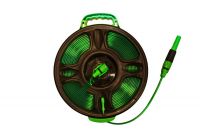 15m Flat Waterslang Met Haspel Maas