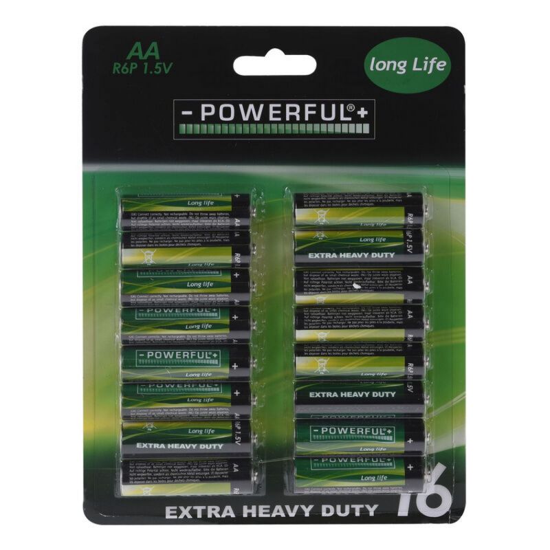 16x Batterijen Aa
