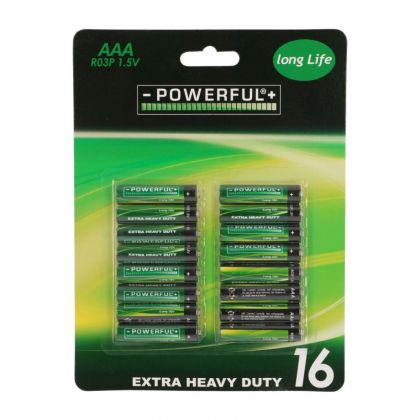 16x Batterijen Aaa