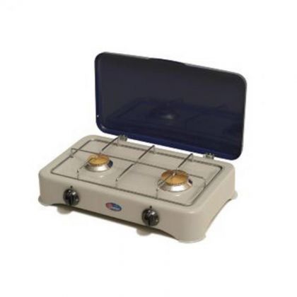 2-vlams Komfoor Parker Grijs/blauw