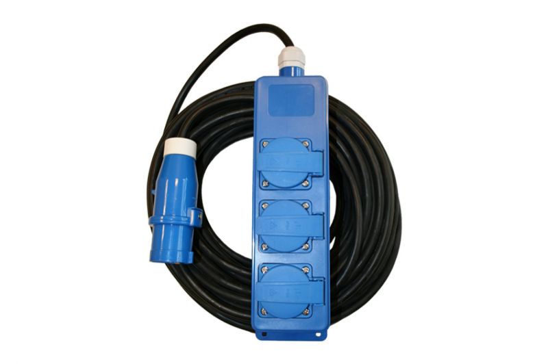 20m Triple-unit + Cee Stekker 3x1.5mm