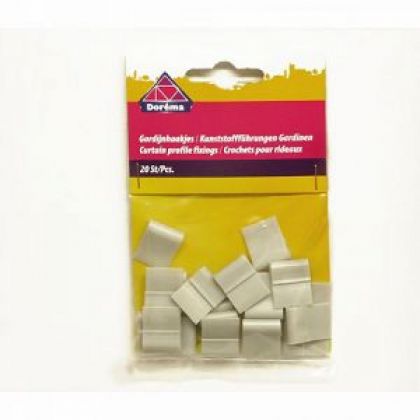 20x Gordijnhaken
