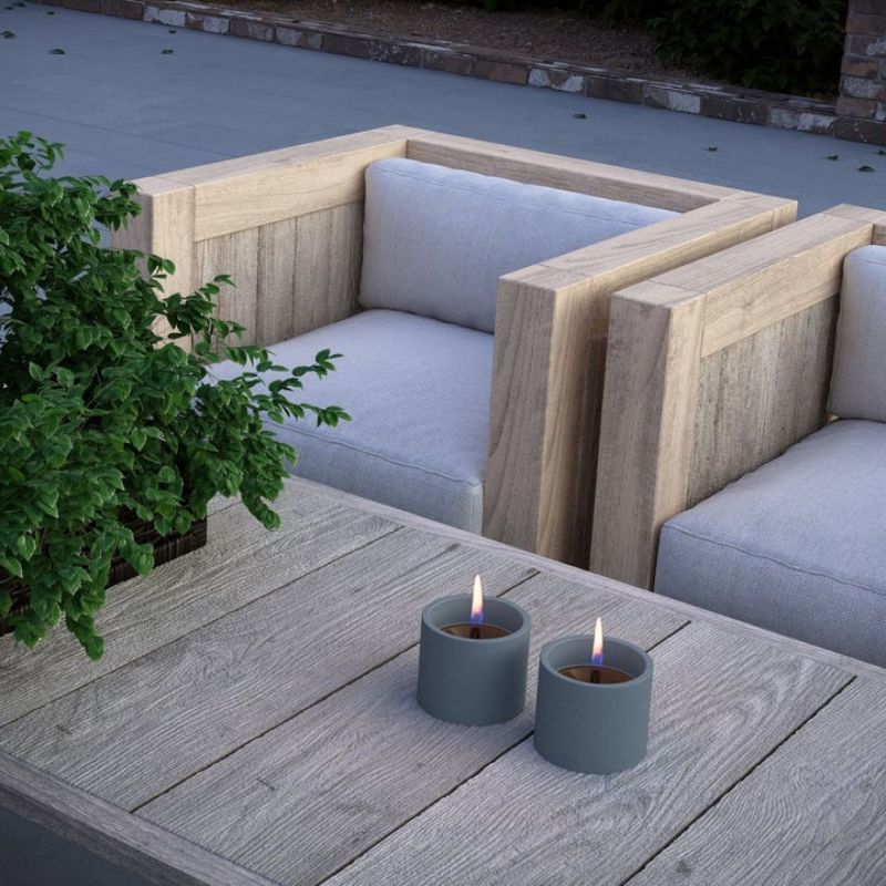 2x Breeze 8  Blue Tenderflame