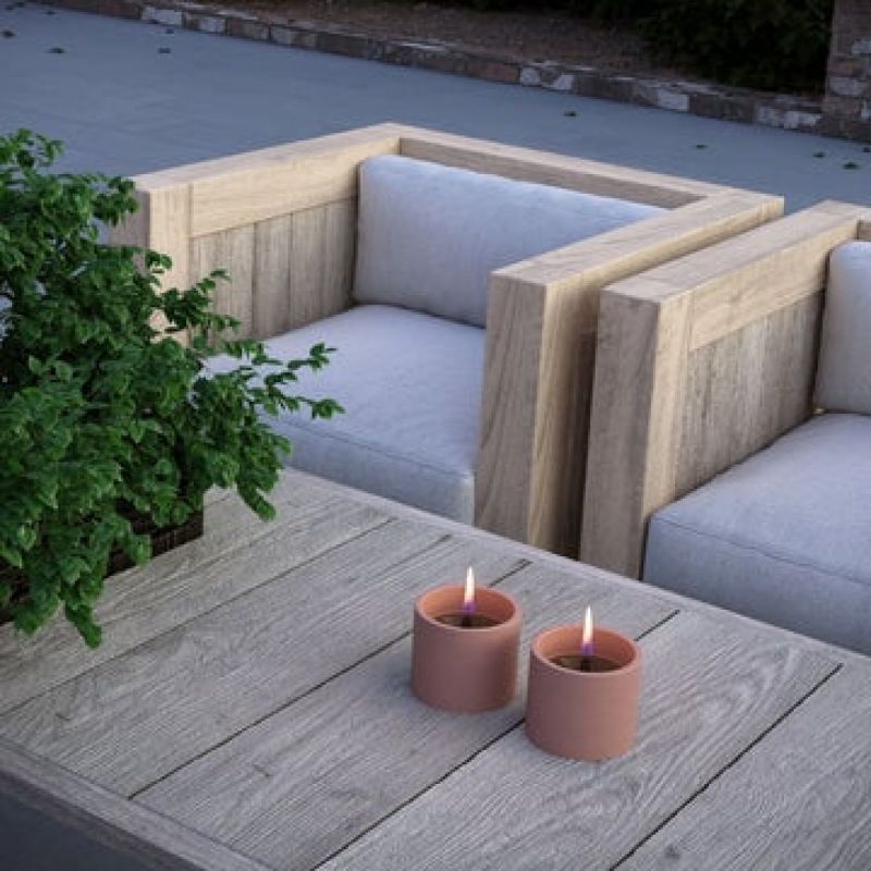 2x Breeze 8  Orange Tenderflame