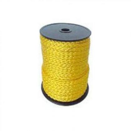 30m Corde Tendeur Nylon 5mm Jaune