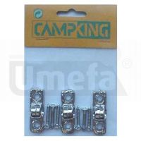 3x Framebevestigingsoog Metaal Horizonta