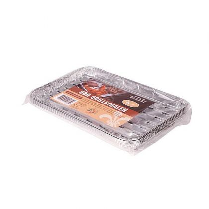 6x Grillschalen Bbq 35x25cm