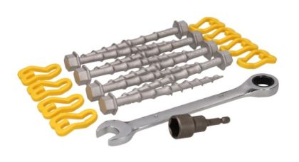 8x Schroefharingset 15cm Alu-camp