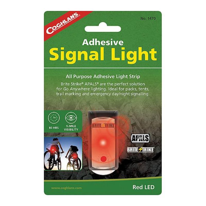 Adhesive Signal Light Red Coghlans