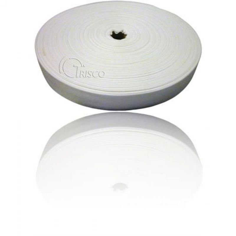 Afboordlint 25mm Wit