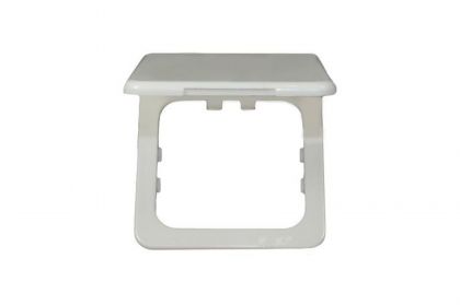 Afdekraam Met Deksel Enkel Wit