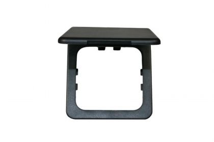 Afdekraam Met Deksel Enkel Zwart