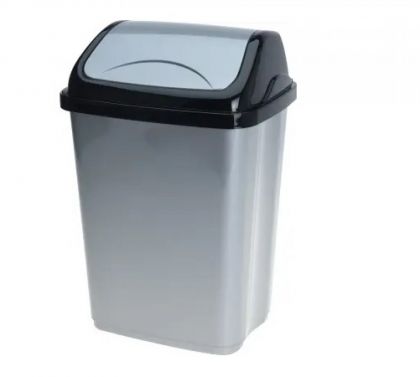 Afvalbak 5l Zw/gr