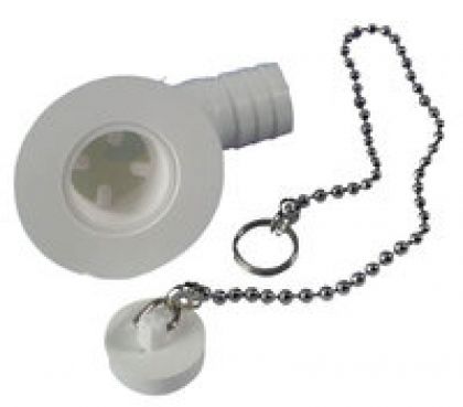 Afvoerplug Haaks 19mm