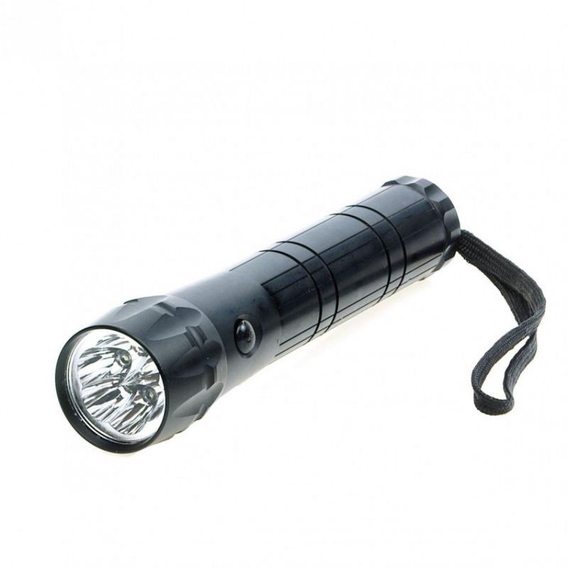 Transfilco Alu Zaklamp 6 Leds 24cm