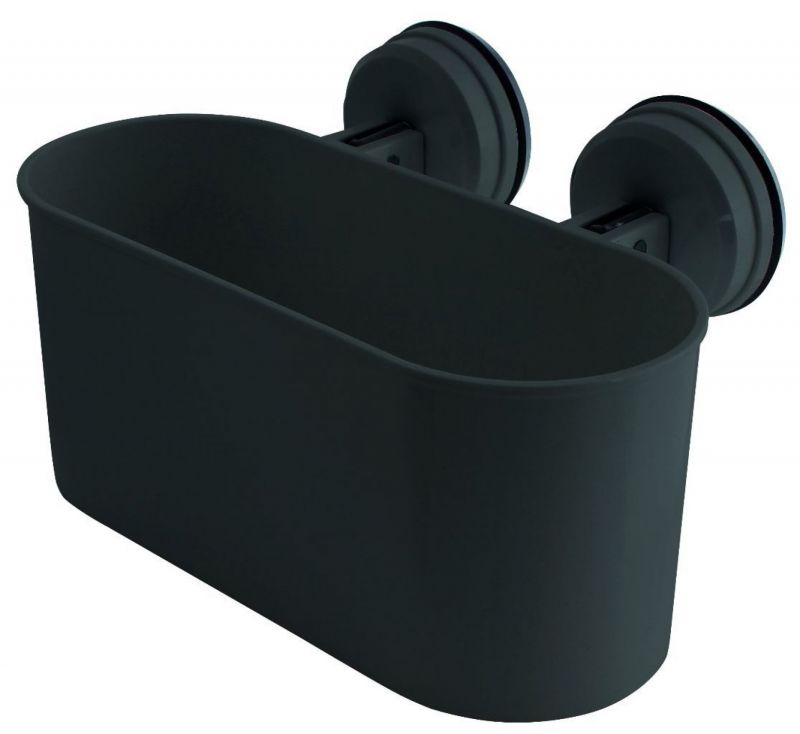 Bakje Met 2 Zuignappen Zwart Euro Trail