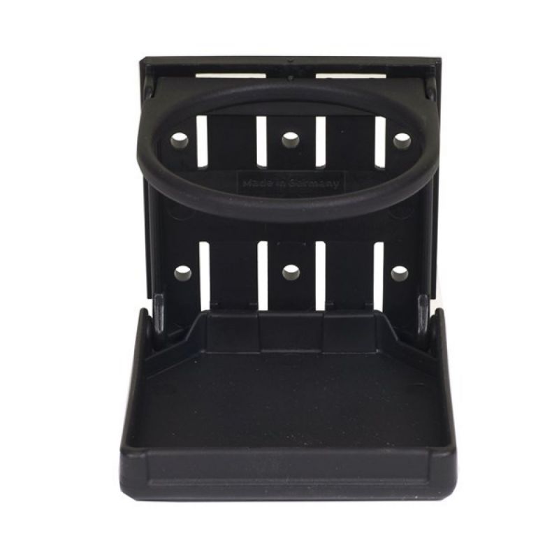 Bekerhouder Inklapbaar Zwart Kunststof