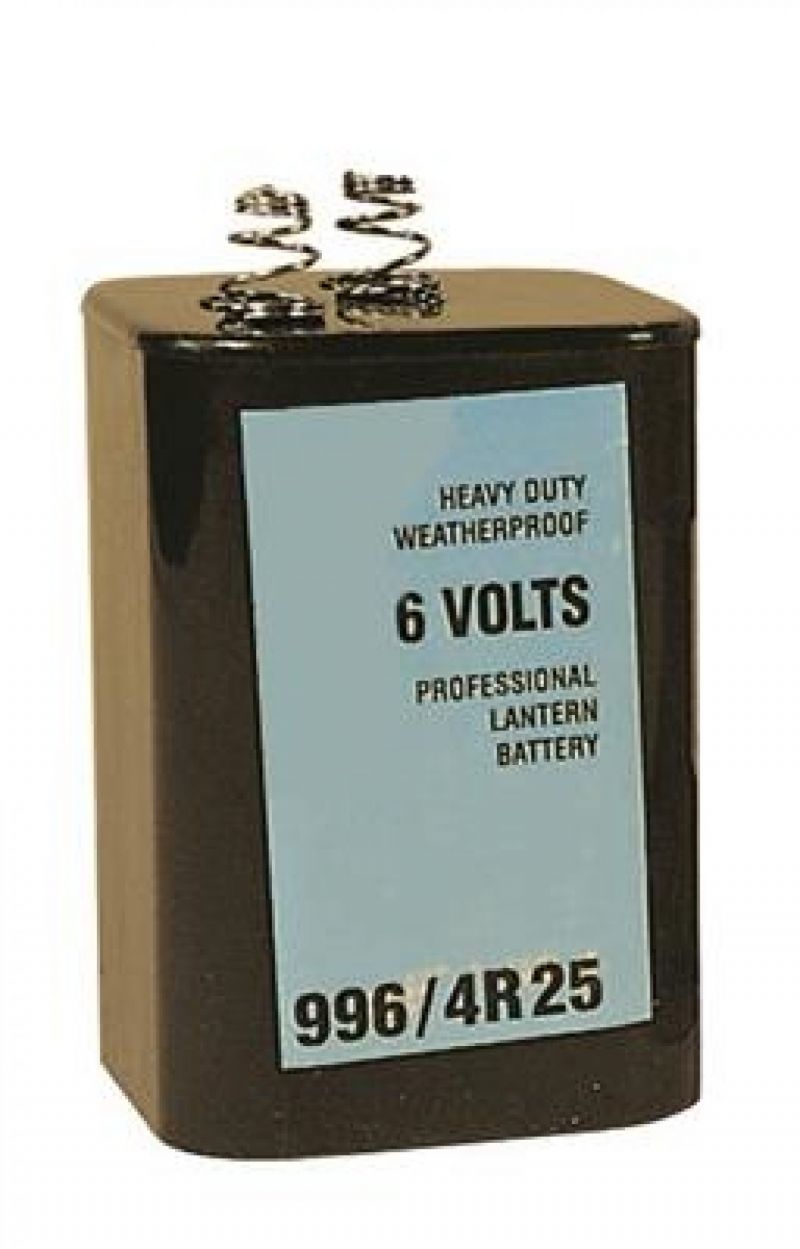 Blokbatterij 6v 4r25