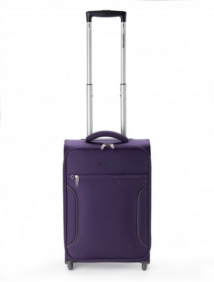 Debasis Cabin Luggage Purple Carryon