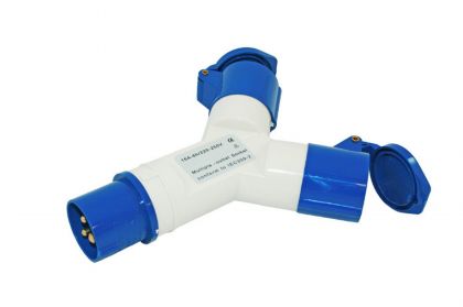 Cee 2-weg Splitter 16a