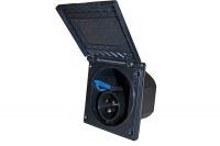 Cee-wandinvoerdoos Zwart