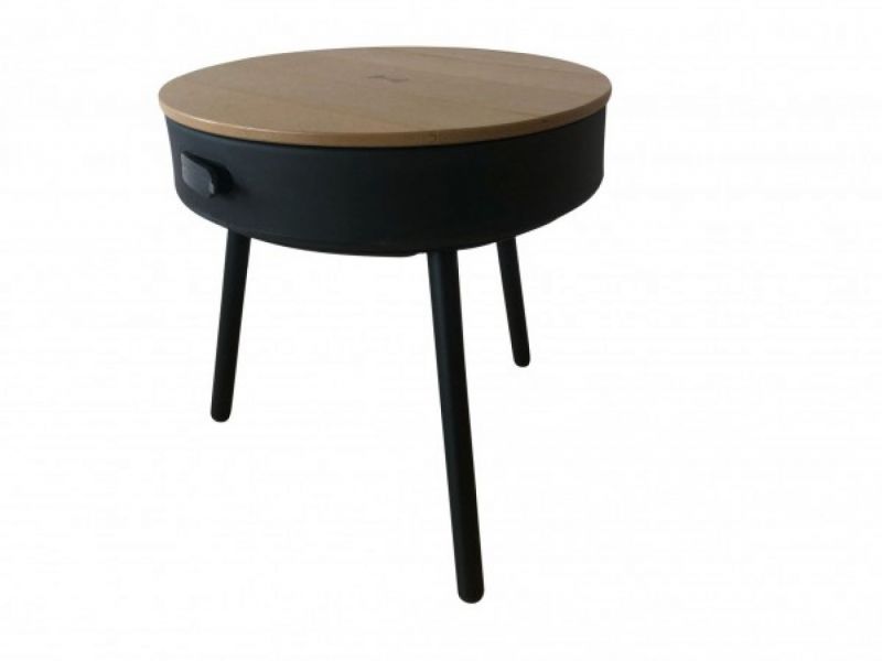 Charging Music Table Grijs Hc