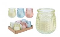 Citronella Kaars In Glas Rond Ass.