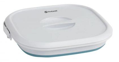 Collaps Bucket Square W/lid Blue