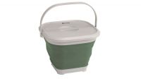 Collaps Bucket Square W/lid Green