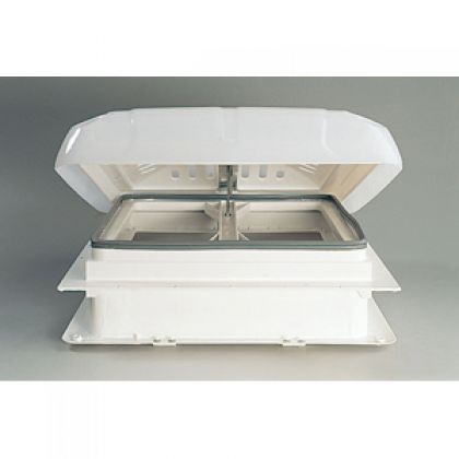 Dakluik 350x350 Wit Met Ventilatie