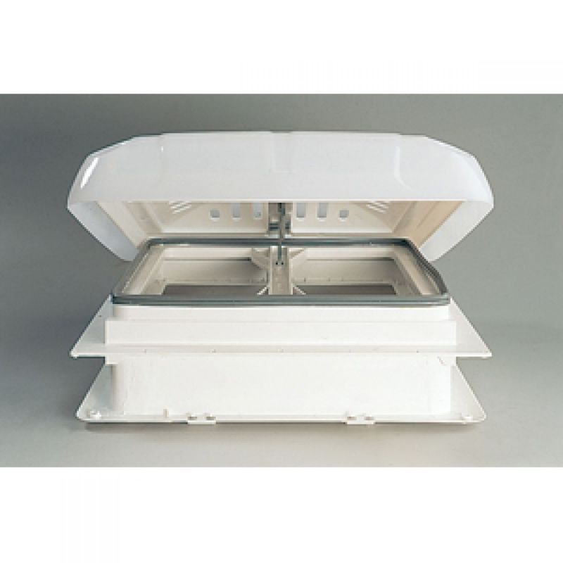 Dakluik 350x350 Wit Met Ventilatie