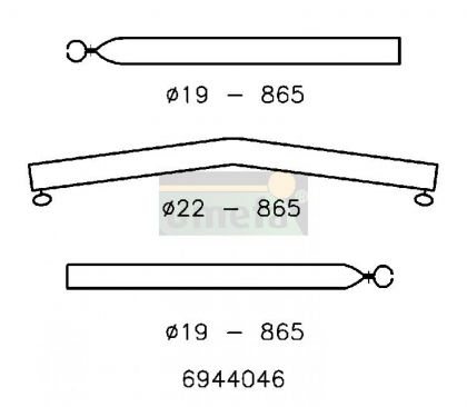 Solive Dauvent 22mm 170-250cm