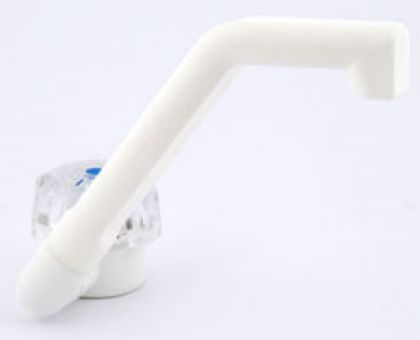 De Luxe Kraan Wit D20mm Kleine Dop