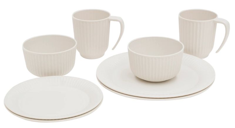 Delish Dinner Set 2 Person Sandstone