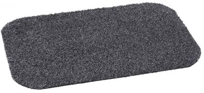 Deurmat Katoen 50x80cm Donkergrijs