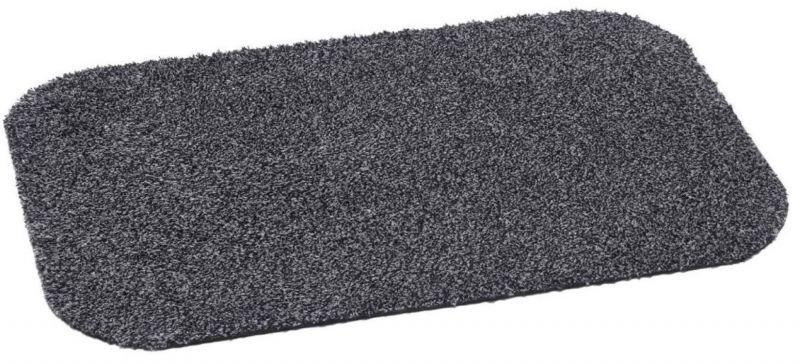 Deurmat Katoen 50x80cm Donkergrijs