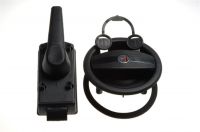 Deurslot Kunststof 20-45mm Zw.