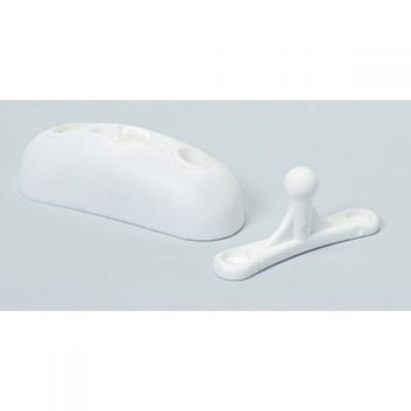 Deurvanger Met Bol Wit