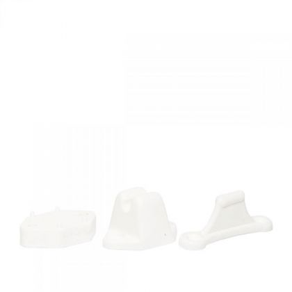 Deurvanger Standaard Wit Incl Verhoogpla