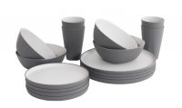 OUTWELL Outwell Dinner Set Gala 4 Person Grey 