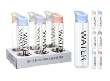 Drinkfles 700ml Transp. Water Ass