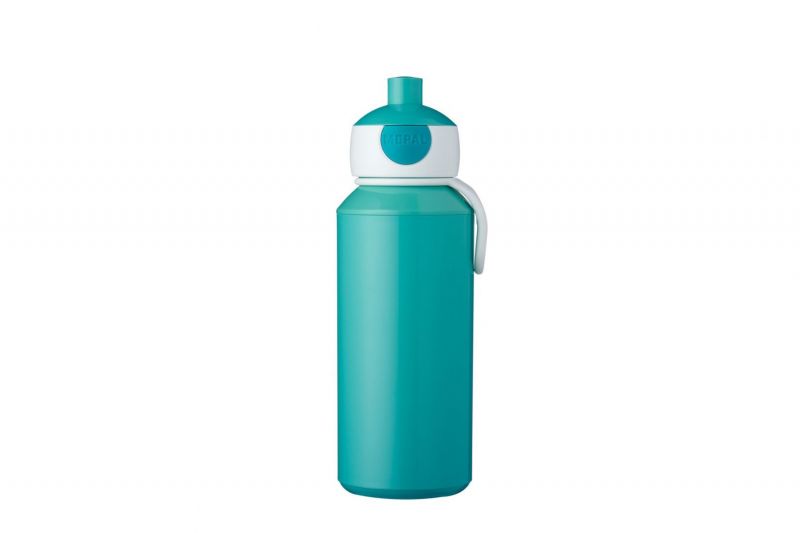 Drinkfles Pop-up Campus Turquoise 400ml