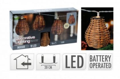 Feestverlichting 10x Lantaarn