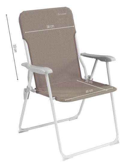 Folding Chair Blackpool Toffee Outwell