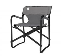 Furn Deck Chair Steel Black